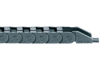 easy chain® Serii E045, e-prowadnik, do wypełnienia na zewnętrznym promieniu