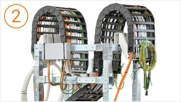 Seria prowadników kablowych RX