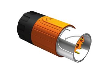 Złącze wtykowe, seria 915, łącznik zasilający