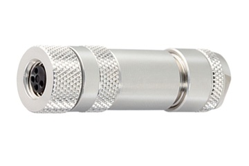 Gniazdo przewodowe Binder M8, 4,0–5,5 mm, z możliwością ekranowania, zacisk śrubowy, IP67, oznaczenie UL listed