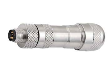 Złącze przewodowe Binder M8, 6,0–8,0 mm, z możliwością ekranowania, zacisk śrubowy, IP67, oznaczenie UL listed