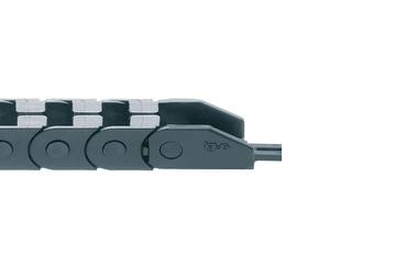 easy chain® Serii E065, e-prowadnik, do wypełnienia na zewnętrznym promieniu