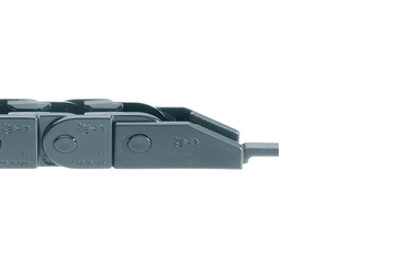 easy chain® Serii E08, e-prowadnik, do wypełnienia na zewnętrznym promieniu