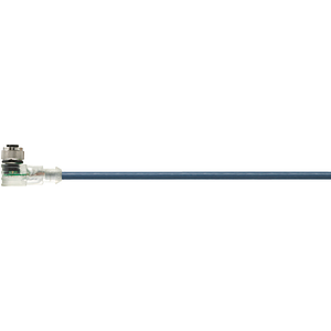 Przewód połączeniowy chainflex® z diodą LED, kątowy M12 x 1, CF.INI CF9