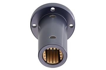 Liniowe łożysko ślizgowe drylin® Q z kołnierzem okrągłym, układ tandem