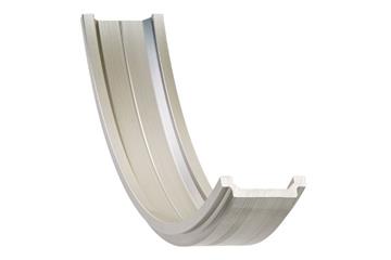 drylin® W szyna podwójna, WSB, profil kwadratowy, wypukła