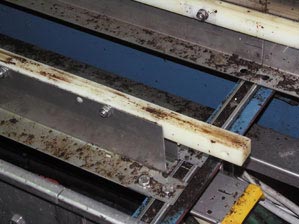 e-chain® used in the composting plant