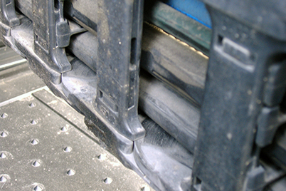 Zasilanie za pomocą przetartych węży