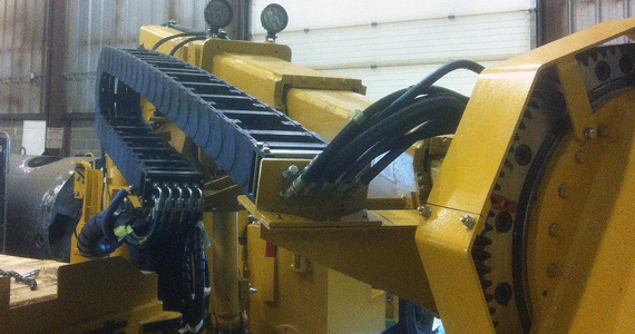 Platforma robocza do tunelowania