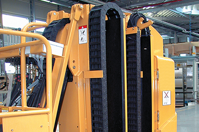 Manlift Grove z e-prowadnikiem w niezwykle małej przestrzeni