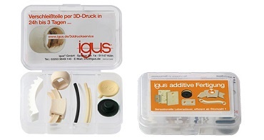 Zestaw próbek druku 3D iglidur