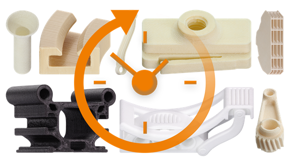 Obliczanie żywotności dla części drukowanych w 3D