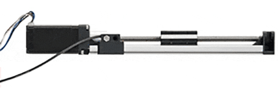 Napęd liniowy z silnikiem