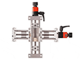 Multi stół krzyżowy ze stali nierdzewnej