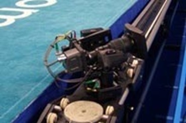 Examples of application of e-chain system®: TV cameras for live telecast 