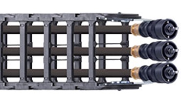 Konfekcjonowane moduły prowadzenia energii
