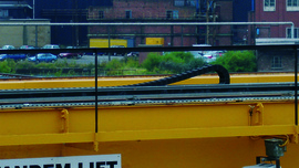 Prowadnik kablowy dla suwnic zewnętrznych Corus Rail