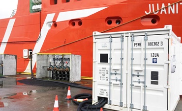 Rozwiązania readychain dla zasilania lądowego z brzegu