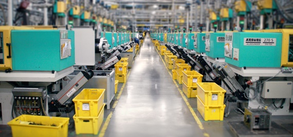 Wtryskarki w fabryce igus®