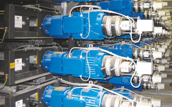 Wózki ślizgowe linowo-krążkowe