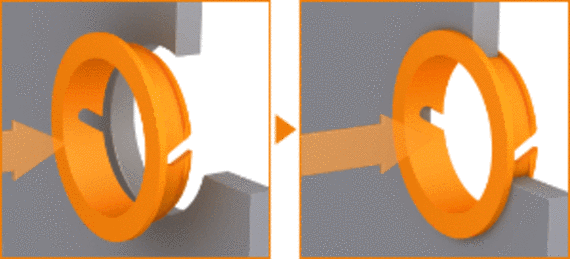 Montaż iglidur Easy Clip