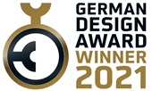 Logo zdobywcy German Design Award 2021