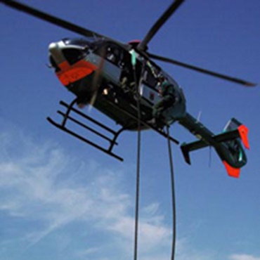 System załadunku helikoptera igus