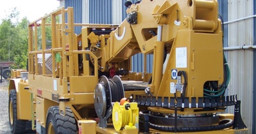 Pojazd użytkowy do wydobycia