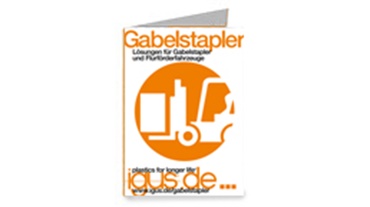 Broszura na temat produktów do pojazdów przemysłowych