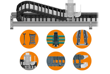 4040RHDB, kompletny system dla długich przesuwów