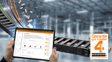 Indywidualna konfiguracja e-prowadników igus®