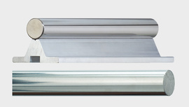 Okrągłe prowadnice liniowe drylin ze stali nierdzewnej