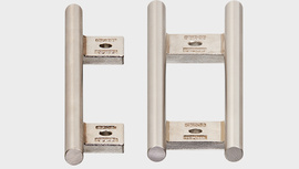 Szyny drylin W ze stali nierdzewnej