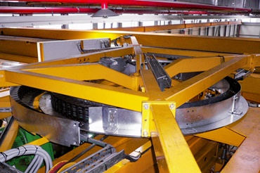 Wózek w dźwigu pomostowym