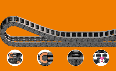 e-prowadnik rolkowy P4HD.56R