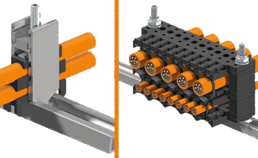 Elementy mocowania przewodów CFQ i CFPQ