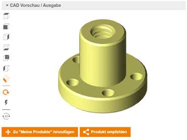 Konfigurator gwintów CAD