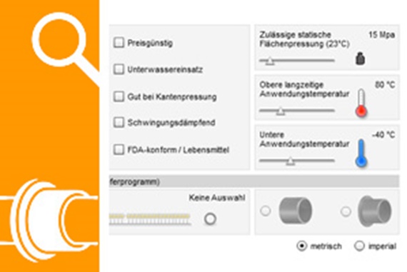 Wyszukiwarka produktów z zakresu łożysk ślizgowych