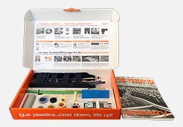 Zestaw próbek produktów dla branży opakowaniowej