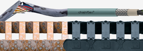 Prowadnik kablowy i przewody chainflex w porównaniu z konkurencyjnymi produktami