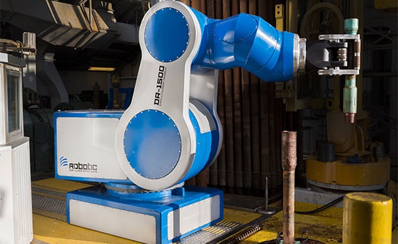 Robot do platformy wiertniczej