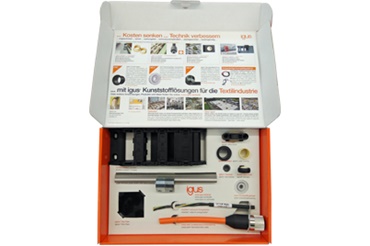 Przemysł włókienniczy zestaw próbek