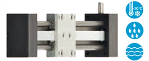 Napęd z paskiem zębatym w rozmiarze montażowym 1040 specjaliści