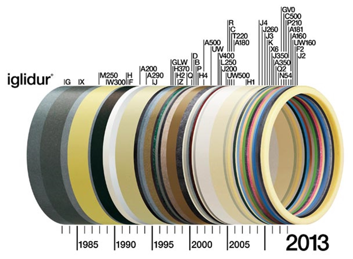 30 lat łożysk ślizgowych iglidur® firmy igus®