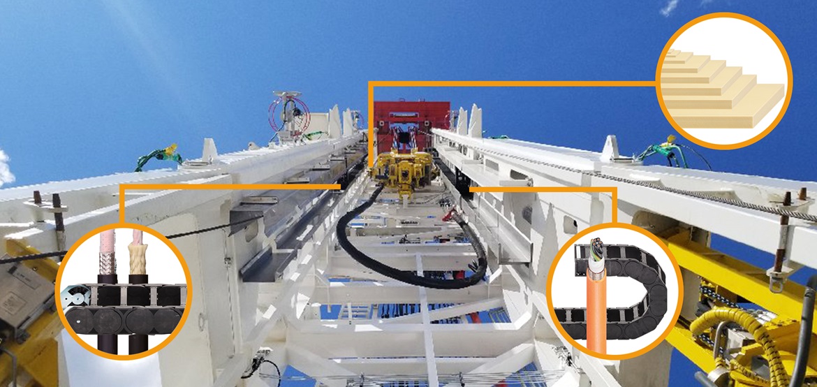 Napędy górne z produktami igus