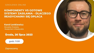 Komponenty vs gotowe systemy zasilania – dlaczego readychain® się opłaca.